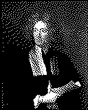 Portrait von Arcangelo Corelli als 1-Bit-Bild
