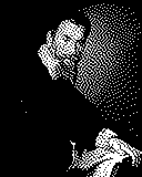 Portrait von Claudio Monteverdi als 1-Bit-Bild