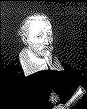 Portrait von Heinrich Schütz als 1-Bit-Bild