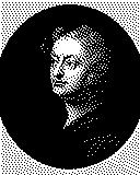Portrait von Henry Purcell als 1-Bit-Bild