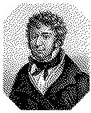 Portrait von John Field als 1-Bit-Bild