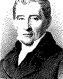 Portrait von Louis Spohr als 1-Bit-Bild