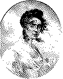 Portrait von Maria Szymanowska als 1-Bit-Bild