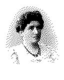 Portrait von Miina Härma als 1-Bit-Bild