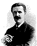 Portrait von Vincent d’Indy als 1-Bit-Bild